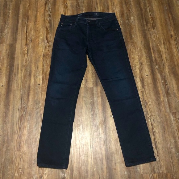 AG Adriano Goldschmied The Tellis Jeans Men's 31x34 Slim Dark Wash Denim - Picture 1 of 6
